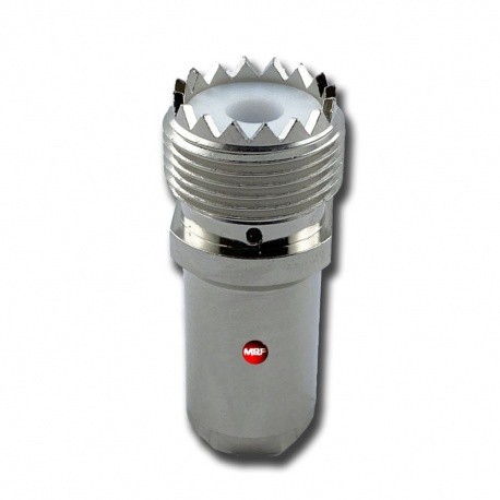Connecteur M&P UHF Femelle (SO-239) pour câble 5mm AIRBORNE 5 et RG58C/U