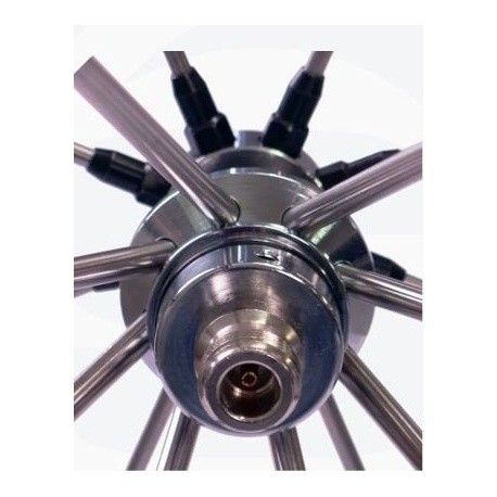 Antenne Discone SIRIO SD-2000/N - RX 100-2000 MHz TX Multi-bandes Puissante