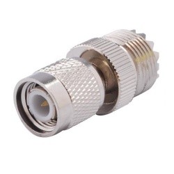 Adaptateur connecteur TNC Male vers UHF Femelle