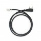Cordon radio Signalink SLUSB-HTW prise micro/haut-parleur standard pour Baofeng Kenwood et Wouxun
