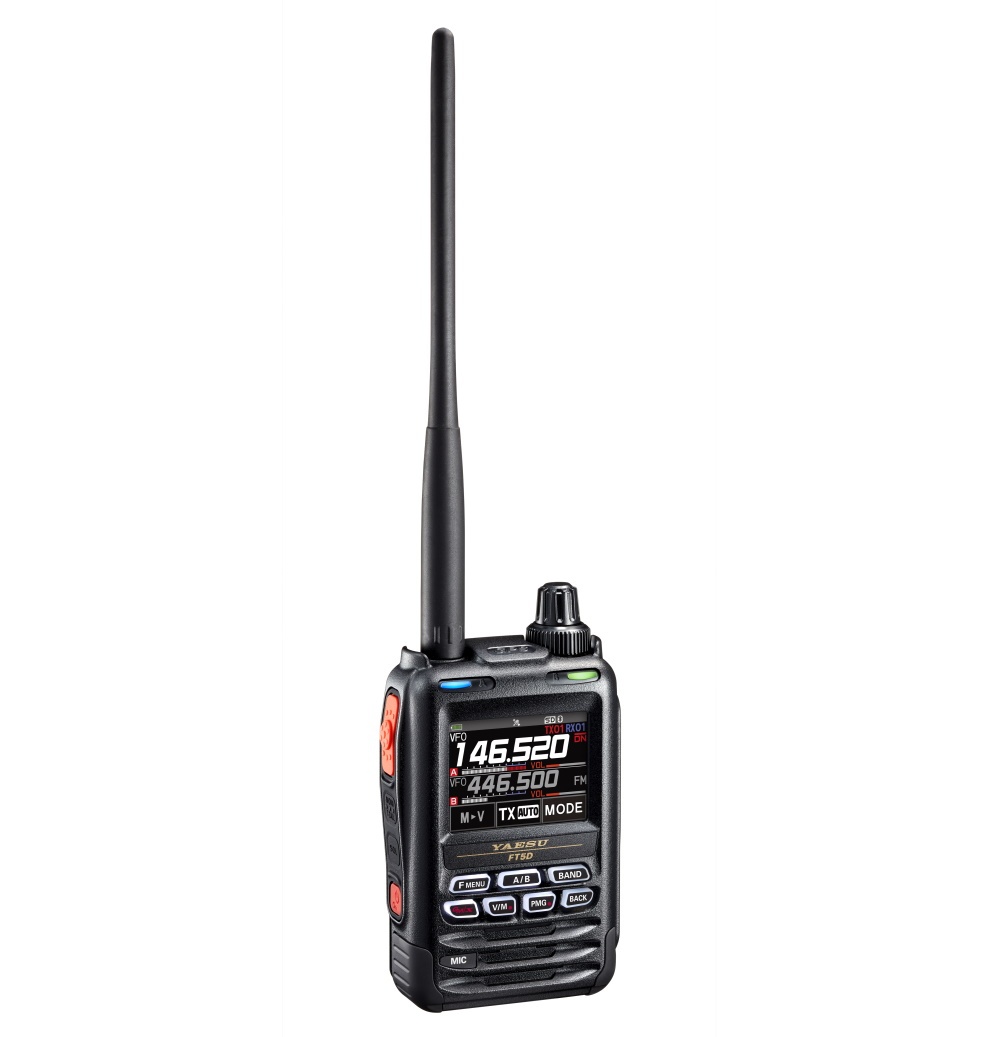 Talkie walkie étanche Yaesu FT5-DE C4FM FM GPS BT