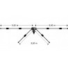 Filaire 5 bandes 80-10m HF DIAMOND W8010 Diamond Antenna Filaire DIAMOND-W8010-113