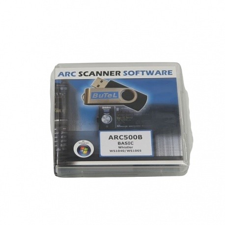 Logiciel de programmation Butel ARC500 PRO et BASIC pour scanner Whistler WS1040 et WS1065