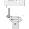 Antenne verticale VHF marine 156-162MHz robuste et sans plan de masse Arrow Antennas