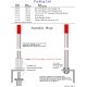 Antenne verticale VHF marine 156-162MHz robuste et sans plan de masse Arrow Antennas