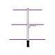 Antenne VHF Shakespeare 5911 - Style Marine - Urgence - Multi-directionnelle