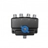 Commutateur d'antenne coaxial SW4M Komunica, 4 positions fiche UHF