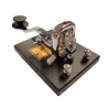 Manipulateur CW Vibroplex Straight Key Standard base texturée noire