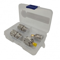 Pack 4 adaptateurs N avec mallette de transport PASSION RADIO