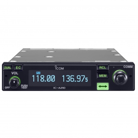 Mobile aviation ICOM IC-A210E VHF 118-136Mhz 10 canaux