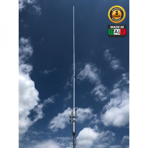 Antenne verticale 1/2λ Grazioli HW10V 26 à 30Mhz 3 kW