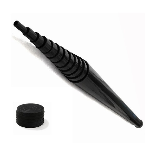 Mât Spiderbeam télescopique 12m fibre de verre