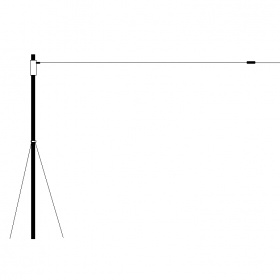 Antenne portable et fixe MAGITENNA 40 à 6m 400W PEP (CW et SSB)