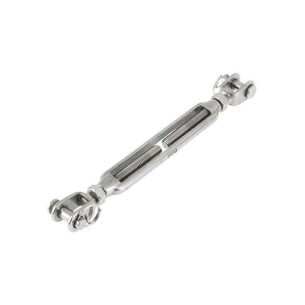 Tendeur ridoir a chape inox pour haubanage diamètre 10 ou 12 mm