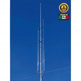 Antenne verticale multibandes Grazioli MV6 1/4λ 3kW