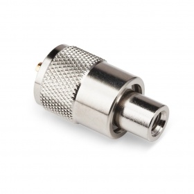 Fiche PL259 6mm pour RG58 broche plaquée or