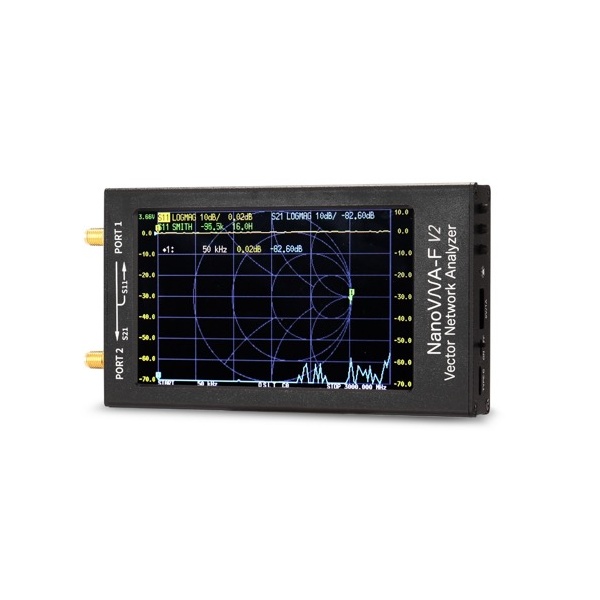 NANO VNA-F V2 3G Analyseur antenne 50kHz -3GHz 5000mAh