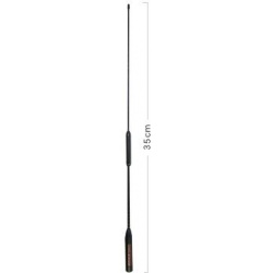 Antenne portable SMA-M 2m/70cm/23cm + RX 150 à 900Mhz Diamond Antenna Talkie-walkie DIAMOND-SRH951S-152