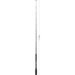 Srh789 Sma Mâle 95-1100mhz Antenne télescopique pliable