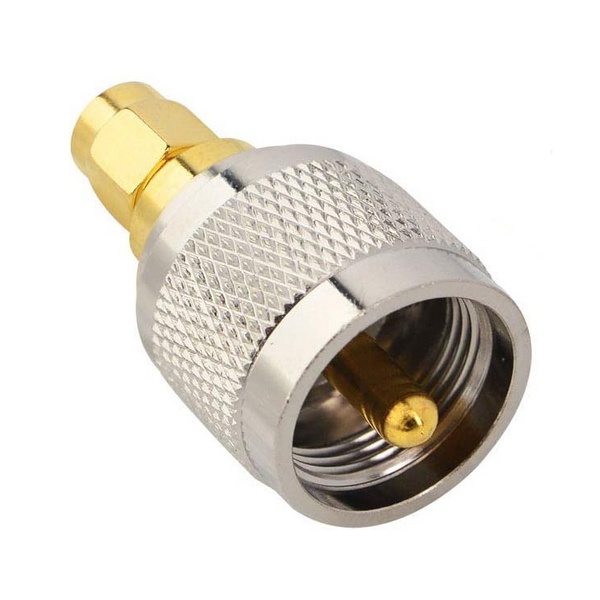 Adaptateur UHF Male vers SMA Male