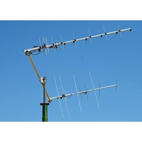 LEO Kit 2m & 70cm CROSS RHCP antennes Yagi pour Satellites (AA)