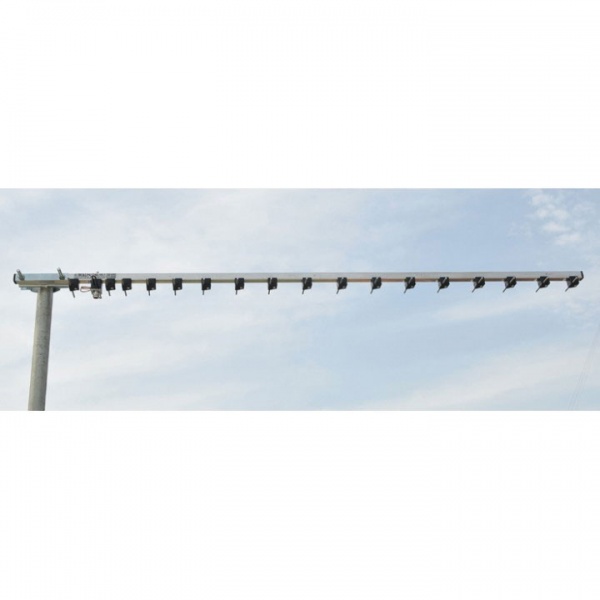 1290-1310MHz 17.3 dBi Antenne Yagi à montage arrière 18 éléments 23cm18DXRA (AA)