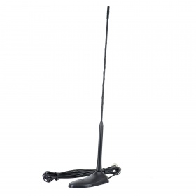 Antenne CB discrète PNI Extra 45 cm 26-30MHz 150W embase magnétique