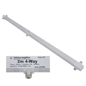 144-148 MHz Power Splitter Divider Combiner 4 ports 1/2 onde