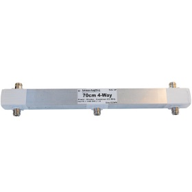 Répartiteur de puissance 430-440 MHz Diviseur Combineur 4 ports 1/2 d'onde (AA)