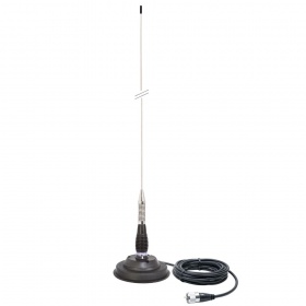 Antenne CB PNI ML100 100 cm 26-30MHz 250W embase magnétique 125mm