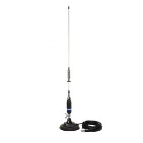 Antenne CB PNI S75 à papillon 26-28MHz 54cm embase magnétique 125mm