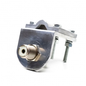 Support aluminium PNI P-1 montage d'antenne PL259 sur rétroviseur ou barre métallique