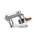 Support aluminium PNI P-1 montage d'antenne PL259 sur rétroviseur ou barre métallique
