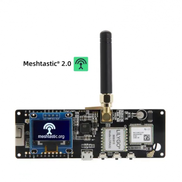 TTGO T-BEAM V1.2 Meshtastic LoRa 868 MHz SX1276