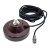 Embase magnétique SO-239 avec cable coaxial 3m en BNC male pour antenne mobile de voiture