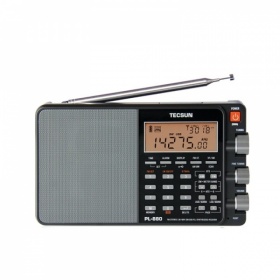 TECSUN PL880 Récepteur radio AM FM SSB avec batterie