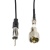 Antenne CB-FM PNI DPX2000 49cm 26-28MHz FM 87-108MHz câble 5 mètres
