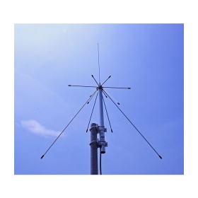 Antenne Discone fixe 70-1500Mhz AOR DA1500 + RG58 BNC 15m