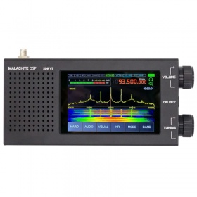 Récepteur Malachite DSP SDR V5 10kHz-250MHz et 400MHz-2GHz 82dB