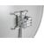 Parabole satellite en acier Megasat 80cm 38,8 dB