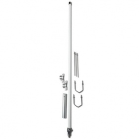 Antenne verticale SQBM200P Moonraker bi-bande 2m/70cm avec SO239