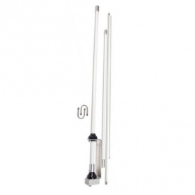 Antenne HF verticale Moonraker GPA-80F multibande HF + 6m en fibre de verre
