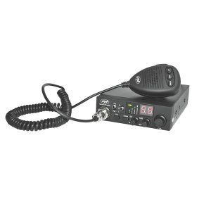 Poste CB PNI Escort HP 8000L 4W AM-FM 12V ASQ réglable + prise allume-cigare