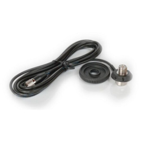 Embase coudée SIRIO SG-AC/U avec câble coaxial RG58 de 4m et PL259