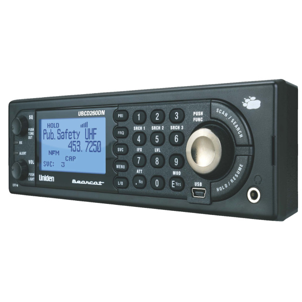 Uniden UBCD260DN Scanner numérique mobile VHF UHF DMR NXDN dPMR