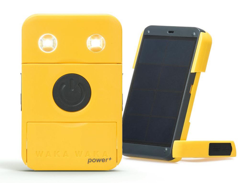 BATTERIE EXTERNE SOLAIRE UNIVERSEL JAUNE SOLAR CHARGER USB 50