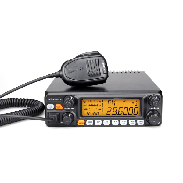 JOPIX AT-5555N II Émetteur mobile 10 mètres 28MHz AM/FM/SSB 60W