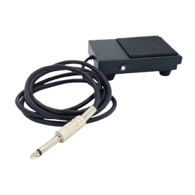 Pédale PTT universelle avec Jack 6,35 mm et câble 2m Interrupteur au pied