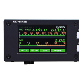 MAT-TUNER MAT-1500PROII V2 automatique universel 1500W SSB 1.8-30MHz + écran