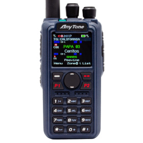 Anytone AT-D890UV Talkie-walkie DMR FM VHF/UHF Cross-band BT GPS SFR